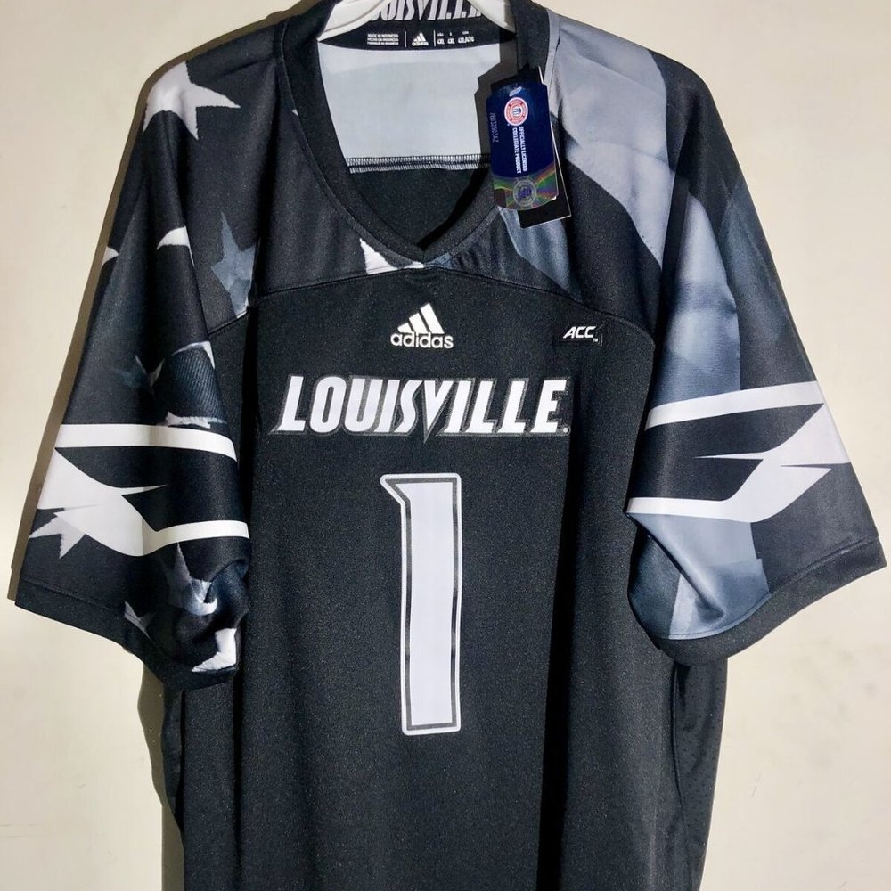 Adidas LOUISVILLE CARDINALS "Salute to Service" Men's JERSEY Sz M,L,XL,2XL NWT